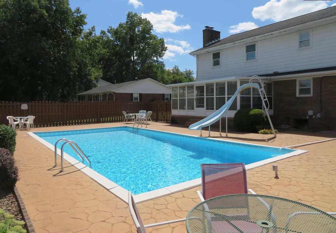 Pool and patio